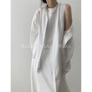 Váy Dài Basic Xỏ Túi Style Hàn Quốc - MiAn 🌷