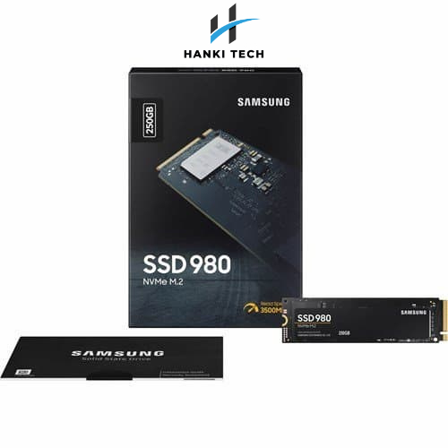 [Hanki Tech] Ổ Cứng gắn trong SSD Samsung 980 M2 2280 PCIe Bảo Hành 5 năm | BigBuy360 - bigbuy360.vn