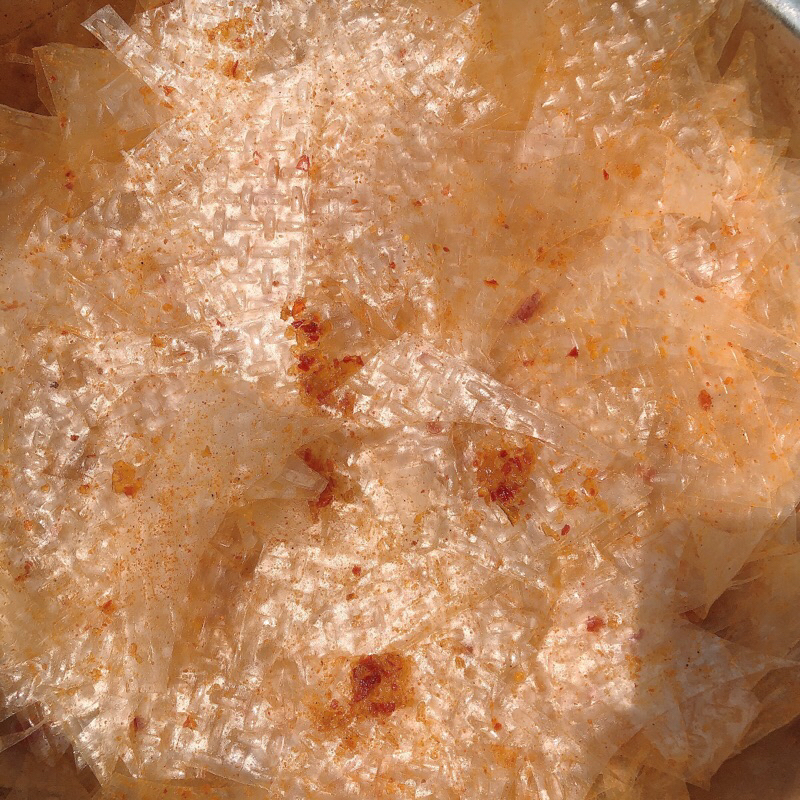 500g Bánh tráng phô mai vị ngot- mặn vừa cay ít