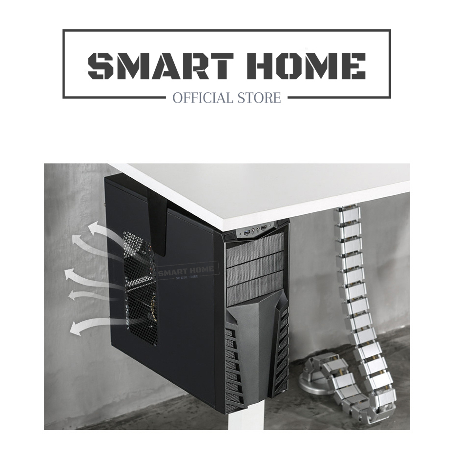 Giá treo CPU máy tính GT01 Smart Home cho bàn làm việc,bàn gaming