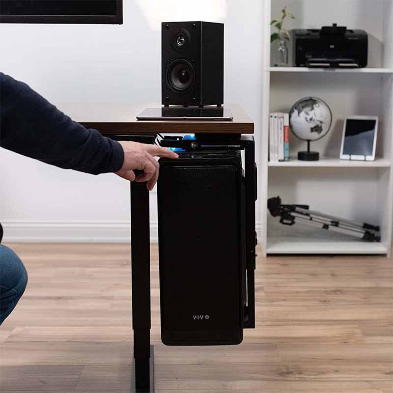 Giá treo CPU máy tính GT01 Smart Home cho bàn làm việc,bàn gaming