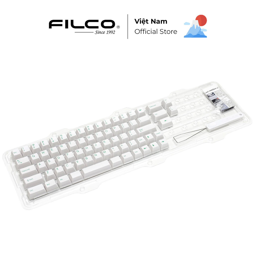 Keycap Filco High profile Doubleshot cho Minila Air - Hàng Chính Hãng