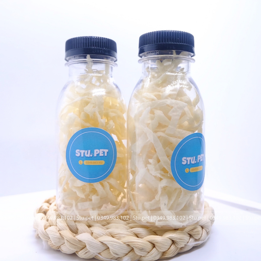 Cá tuyết sợi cho hamster, mèo, thỏ, bọ, sóc lọ 100ml