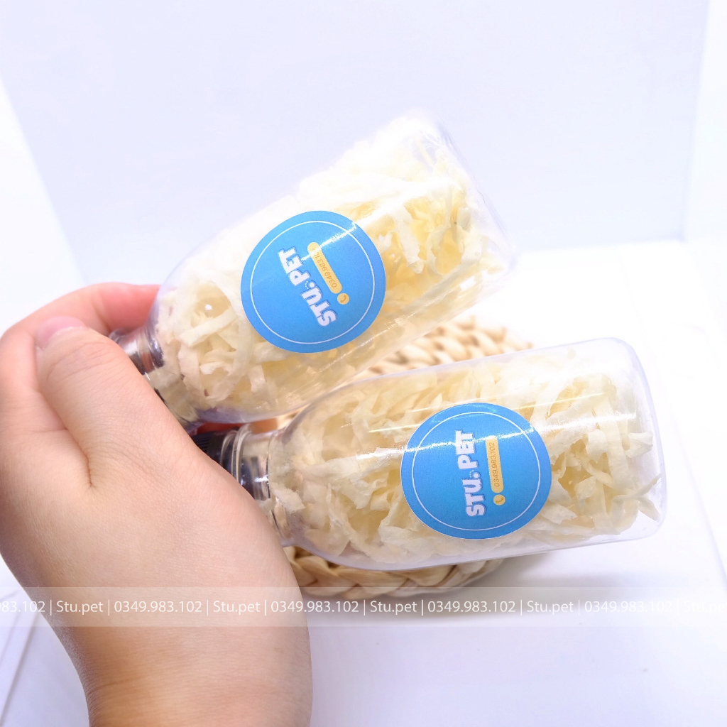 Cá tuyết sợi cho hamster, mèo, thỏ, bọ, sóc lọ 100ml