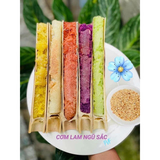 Cơm lam tây bắc. 1 sét 5 ống