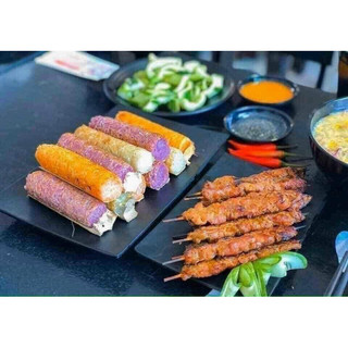 Cơm Lam Tây Bắc. 1 sét 5 ống
