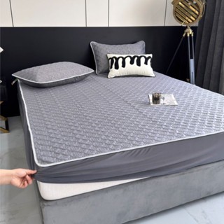 Chiếu điều hòa cao su chống thấm bọc nệm LV mềm mịn thoáng khí chống thấm tuyệt đối tặng kèm 2 vỏ gối nằm