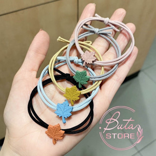 Thun Cột Tóc Hình Dễ Thương - Dây Chun Cột Tóc Đính Nơ