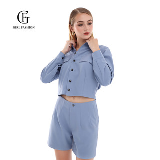 Quần Sort ngắn Girl Fashion Xanh Dương