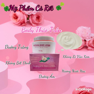 Body thảo trần -mỹ phẩm cà rốt