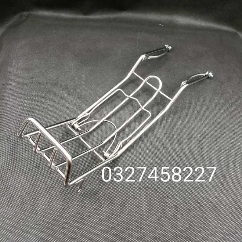Baga giữa inox sườn xe DREAM dày 8li , hàng chuẩn