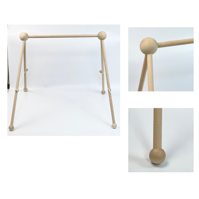 Đồ chơi montessori sơ sinh gobbi-munari-bát diện-chuyển động kích thích thị giác vũ công đồ chơi treo kệ chữ a