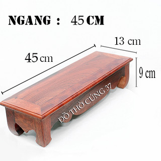 Đế gỗ hương kê khung ảnh thờ