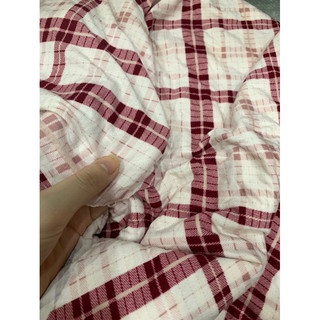 (3 Mẫu) Vải Thun Cotton giãn 4 chiều Petit Kẻ