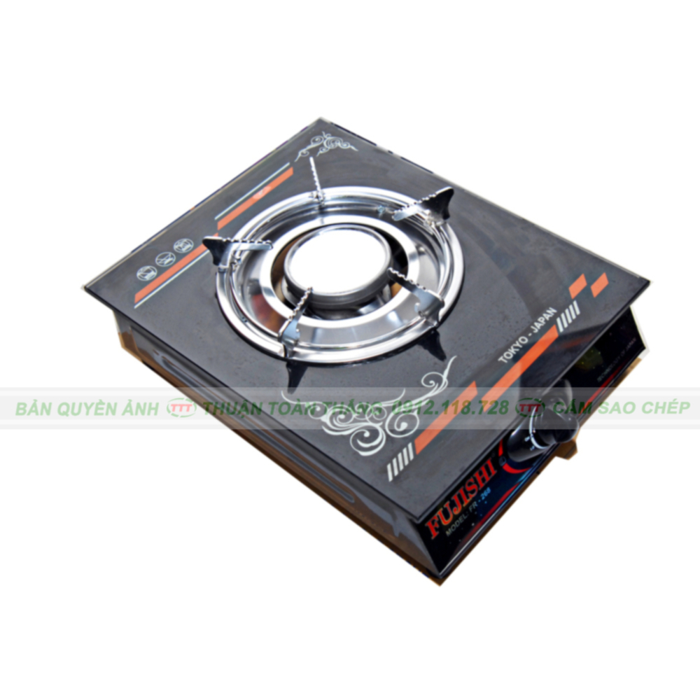 Bếp ga đơn hồng ngoại Fujishi xài bình ga to lớn