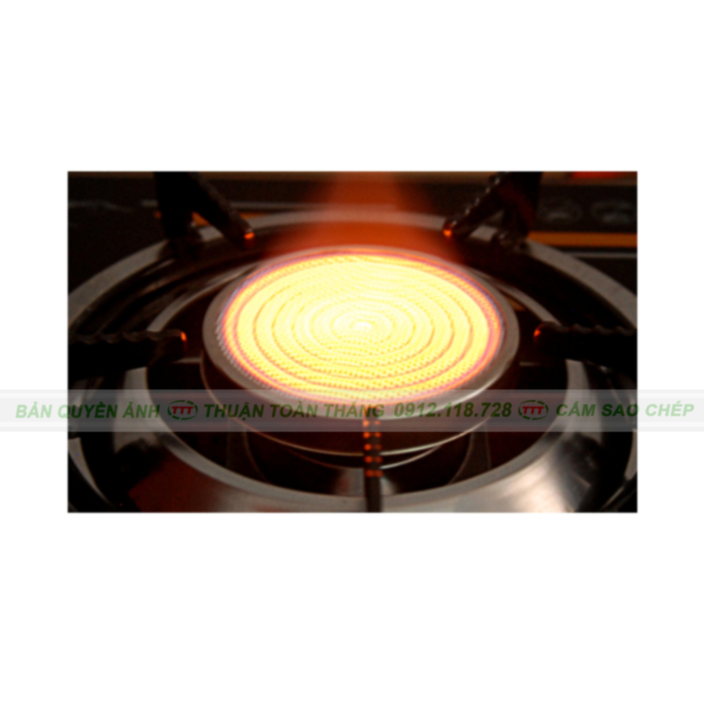 Bếp ga đơn hồng ngoại Fujishi xài bình ga to lớn