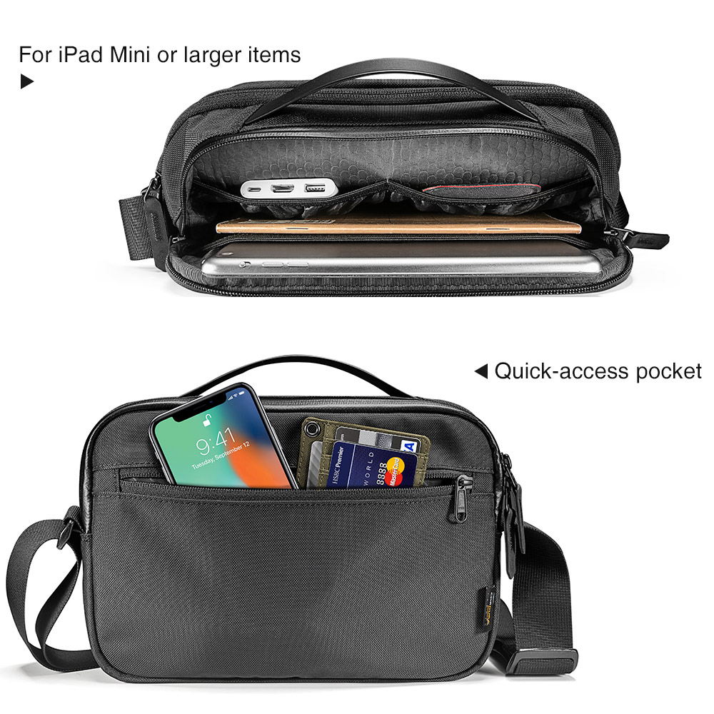 Túi Đeo Chéo Tomtoc Accessories Crossbody Dành Cho iPad 9.7-11inch Hàng Chính Hãng
