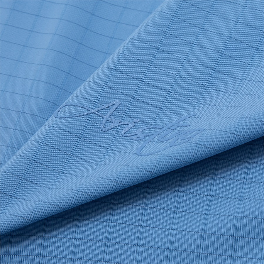Áo thun polo nam Aristino APS094S3 dáng suông vừa màu trắng 6 xanh biển 20 xanh biển 62 xanh tím than 22 vải nylon