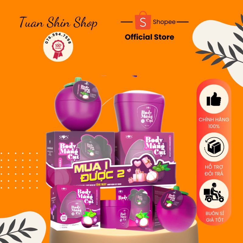 1 Tặng 1 - Body Măng Cụt Son Group