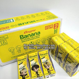 [Hỏa Tốc] Sữa Chuối Hàn Quốc thùng 24 hộp