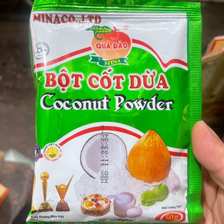 BỘT CỐT DỪA gói 50g bịch 10gói