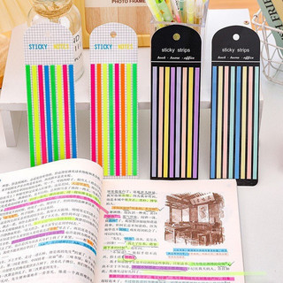 Tệp Giấy Note Phân Trang Mẫu Dạ Quang/Pastel
