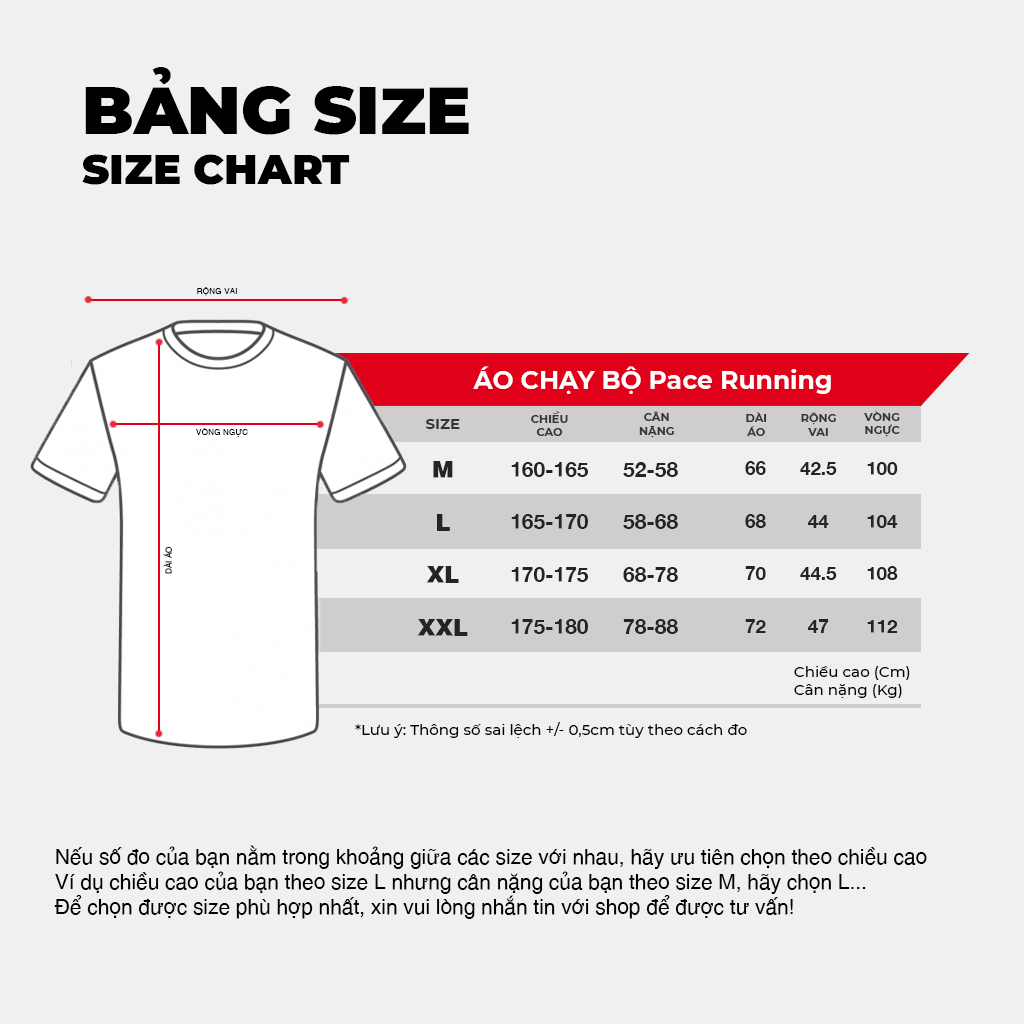 Áo chạy bộ nam áo thể thao nam Pace Running cho chạy marathon chạy trail mỏng nhẹ thoáng khí màu cam neon PAA01