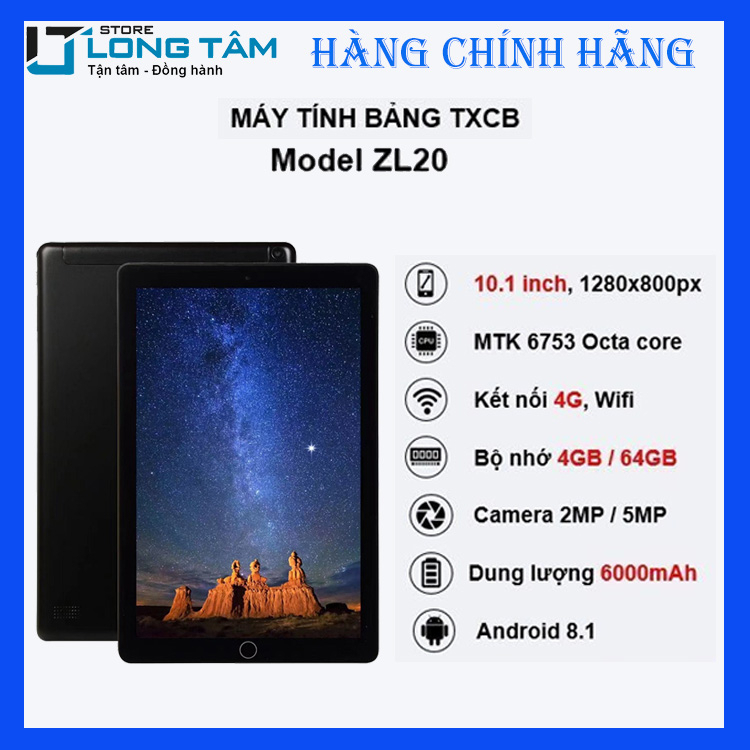 Máy tính bảng TXCB ZL20 (4G/64G) - Hàng chính hãng