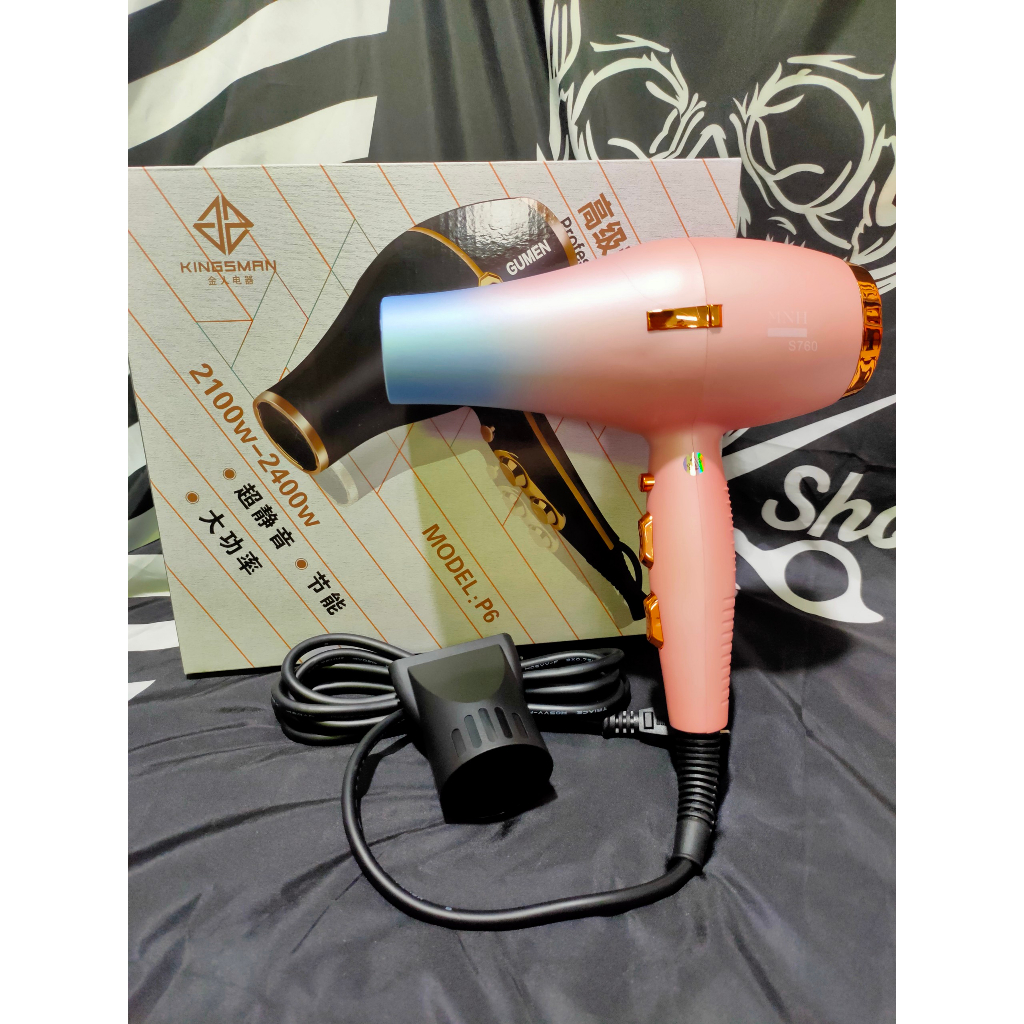 Máy sấy điện MNHS760 - hồng