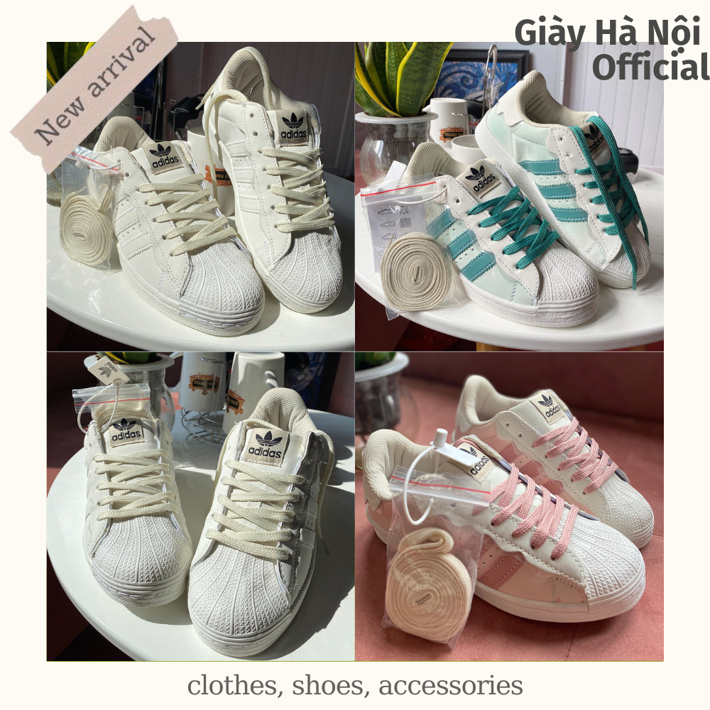 Giày Adidas Sò, Giày Adidas Superstar Nam Nữ Hàng Đẹp Full Box