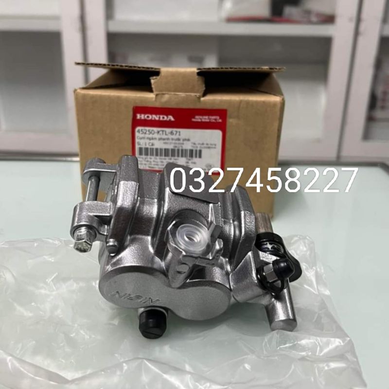 Cụm heo dầu phanh, thắng xe WAVE RS, S100... zin Honda