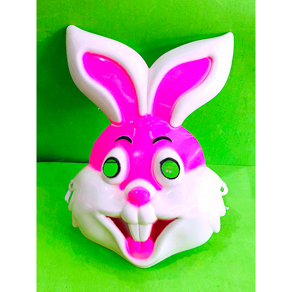 Mặt Nạ THỎ HỒNG Siêu Nhân - Siêu Anh Hùng Người Nhện Vui Nhộn- Đồ Chơi Hoá trang Halloween,Trung Thu hacker