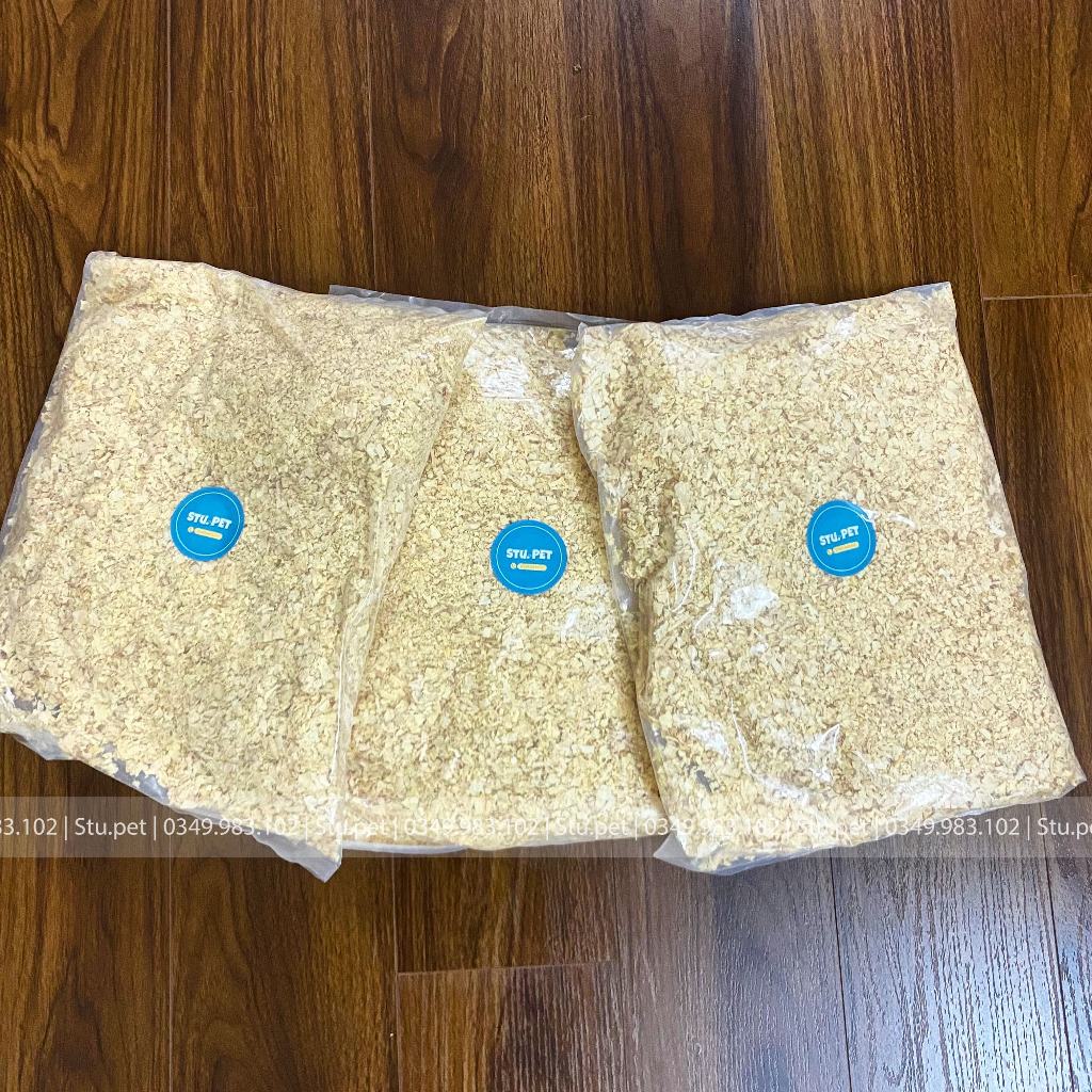 Lót chuồng mùn thơm cho Hamster, nhím, sóc 500g