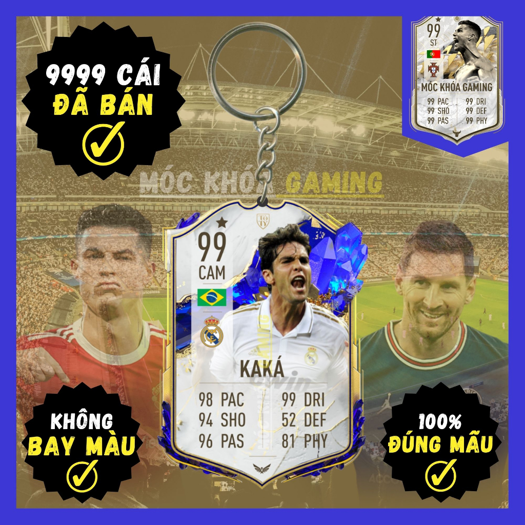 Móc Khóa Kaka Real ICON TOTY