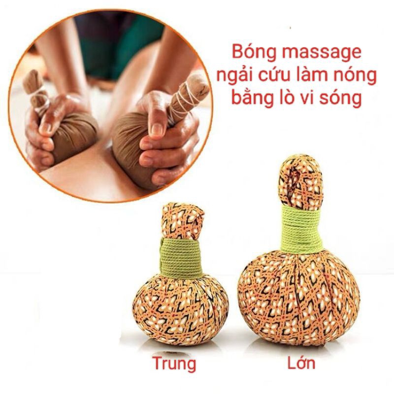 Bóng Nắm Chườm Ngải Cứu Làm Nóng Bằng Lò Vi Sóng Chườm Bụng Lưng Xông Ngải Cứu Hỗ Trợ Đau Mỏi Lưng Cổ Vai Đau Bụng Kinh