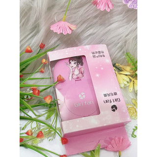Quạt cô gái có gương