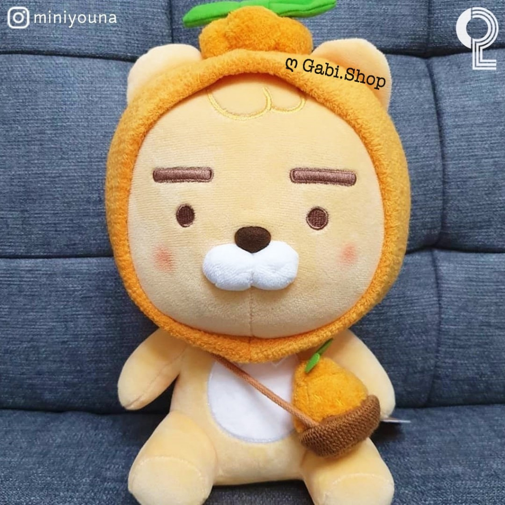 Gấu Bông Ryan Jeju Hallabong - Quả Quýt