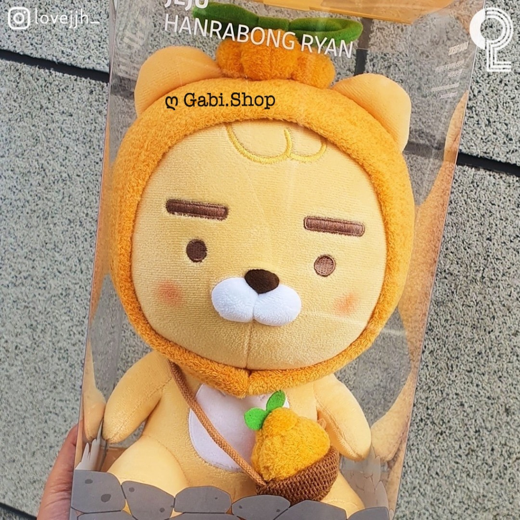 Gấu Bông Ryan Jeju Hallabong - Quả Quýt