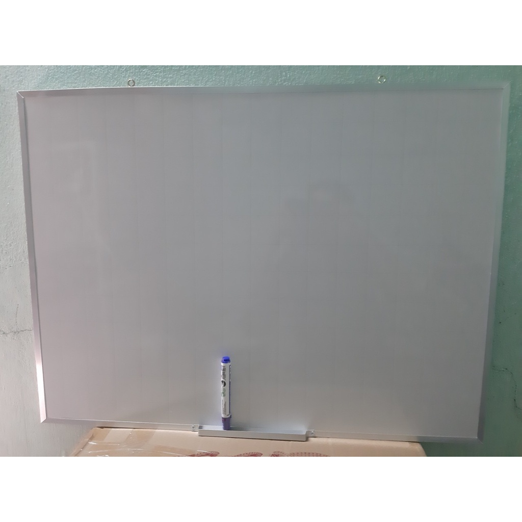 Bảng Trắng Mica Viền Nhôm  Viết Bút Lông 60x80cm  - bảng treo tường- bảng viết bút lông
