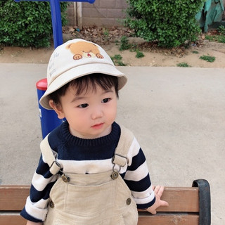 Mũ, Nón vành tròn gấu kute cho bé NV01