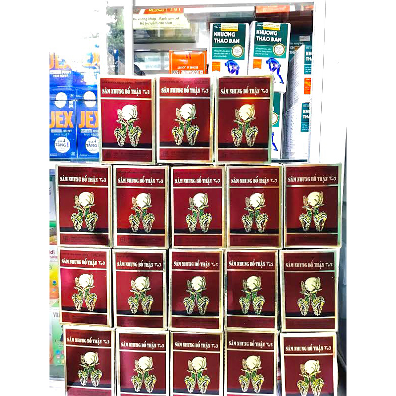 Sâm nhung bổ thận TW3 - tráng dương , cường lực . Lọ 30viên