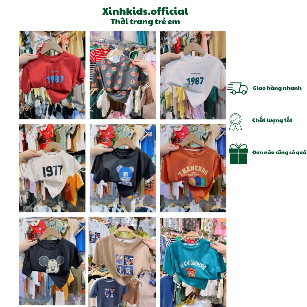 ( SALE CẮT MÃ ) Áo phông nhỡ trẻ em hàng cotton cao cấp, vải mát, thấm hút mồ hôi, mặc nhẹ , thoáng khí.