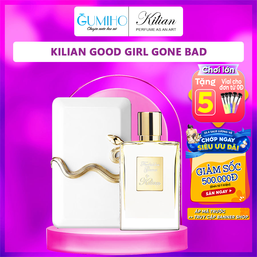 Nước Hoa Nữ Rắn Trắng Kilian Good Girl Gone Bad - Cô "tiểu thư" trẻ trung, xinh xắn, sang trọng - Gumiho Perfume