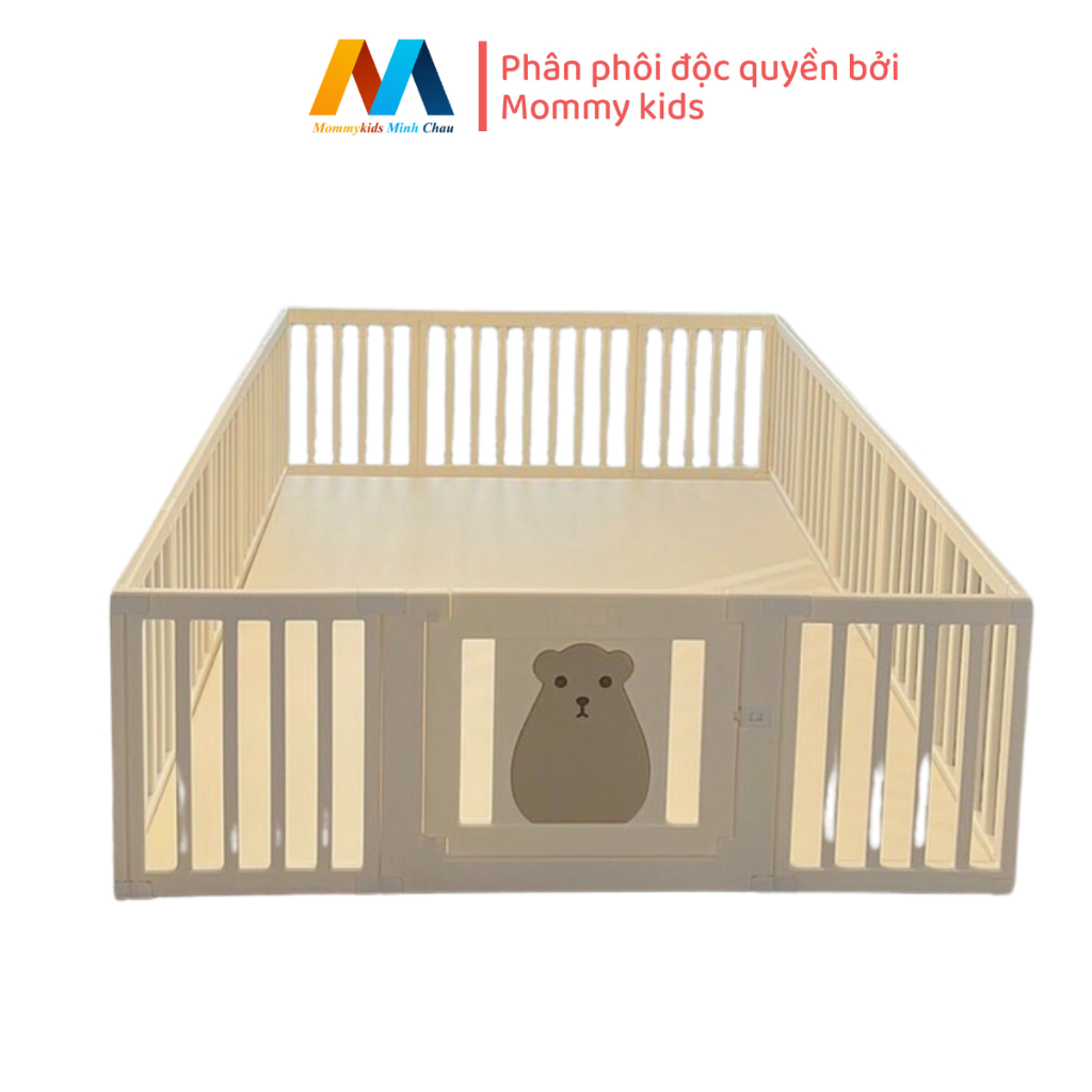 Quây cũi nhựa  CHO BÉ CAO CẤP MÃ 003 TẶNG 100 bóng 1 thảm