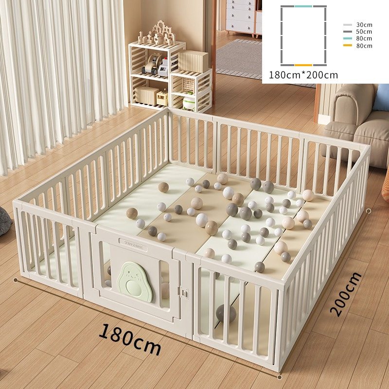 Quây cũi nhựa  CHO BÉ CAO CẤP MÃ 003 TẶNG 100 bóng 1 thảm