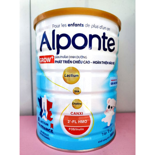 Sữa bột alponte grow+ 800g - date t6/26