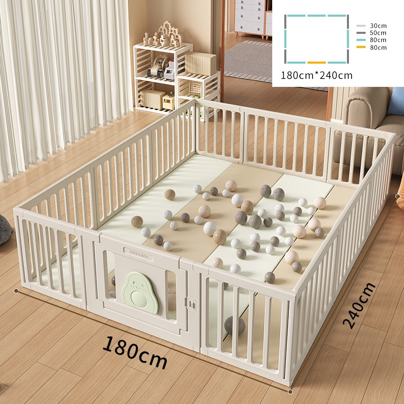 Quây cũi nhựa  CHO BÉ CAO CẤP MÃ 003 TẶNG 100 bóng 1 thảm