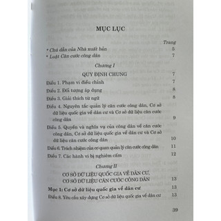 Sách - Luật Căn cước công dân (hiện hành) (sửa đổi, bổ sung năm 2020)