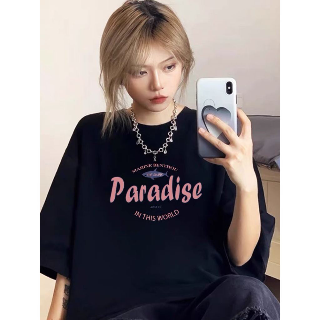 Áo phông chữ Pardise áo đủ Size S M L XL