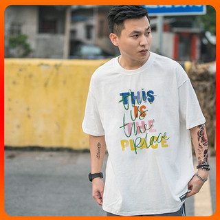 Áo phông tay lỡ Thun Unisex dáng rộng unisex